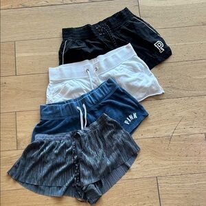 Women's Victoria secret shorts lot of 4